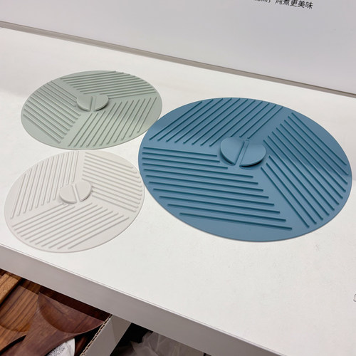 二合一硅胶保鲜盖隔热垫耐高温