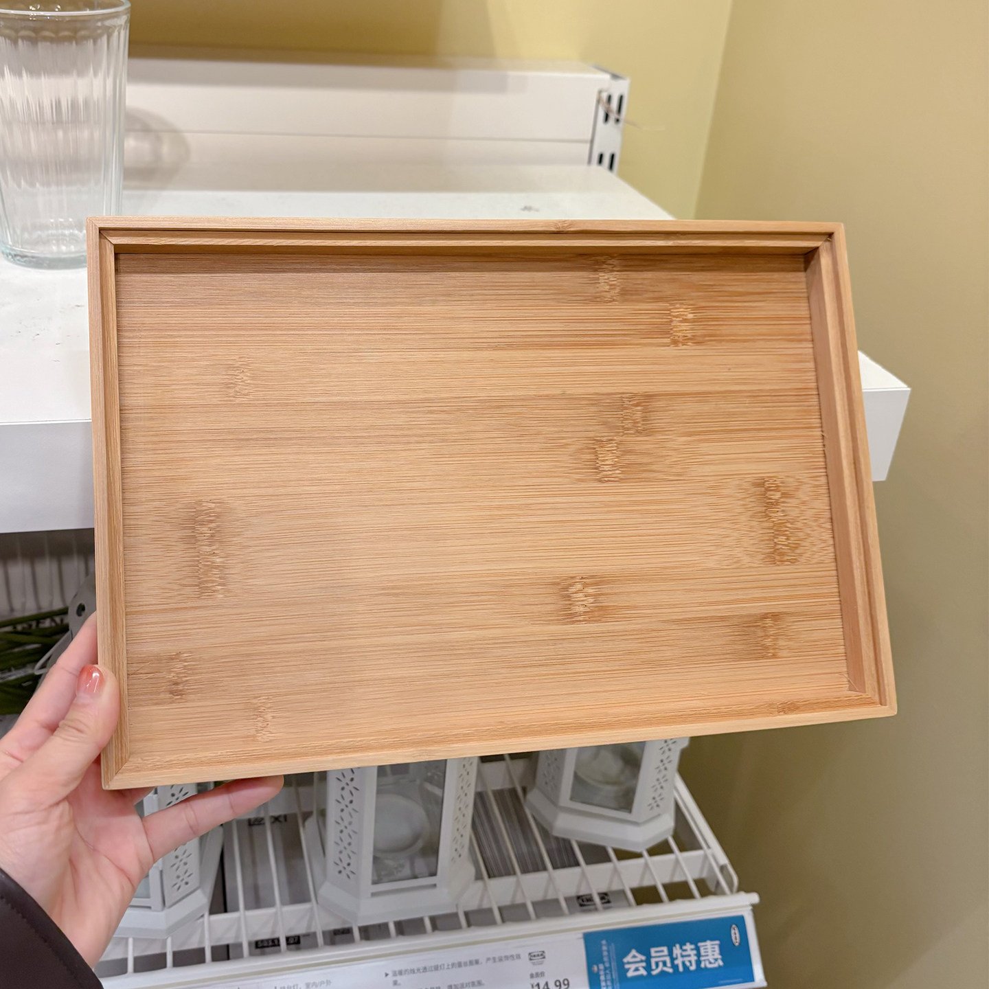 家用竹制品托盘茶杯盘北欧家居收纳盘茶几长方形面包盘零食糖果盘,餐饮具,餐用托盘,淘宝优惠券,粉丝福利购,淘宝优惠卷