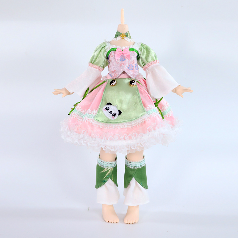 德必胜娃娃火柴女孩衣服40cm娃衣套装竹哟哟bjd洛丽塔换装中国风