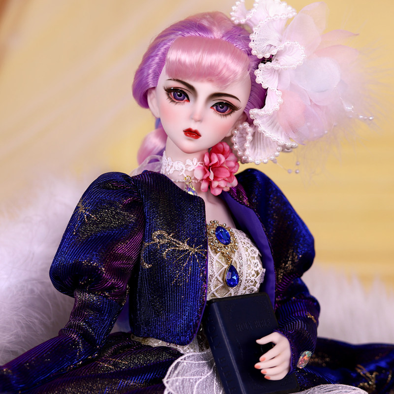德必胜娃娃60cm复古高定慕爵3分女娃手绘bjd洛丽塔礼物公主洋娃娃