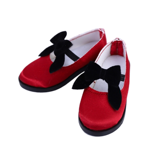 德必胜娃娃鞋子40cm娃娃娃鞋缎面蝴蝶结礼服鞋子bjd鞋子