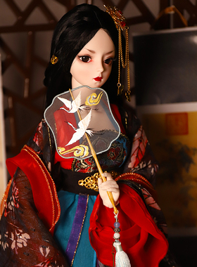 德必胜娃娃梦童话60cm关节女孩bjd3分换装洋娃娃仿真玩具无彩盒