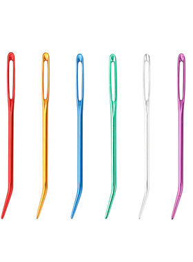 大眼针手缝针弯头针针织补加粗大孔 毛衣毛线针手工缝合绒线粗针