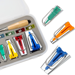 制带器拼布用工具包边条滚边器DIY手工包边器卷边器6-50mm拉筒