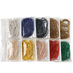 法式刺绣线材 印度丝圆丝软丝亮丝 diy昆虫胸针饰品印度丝金属丝