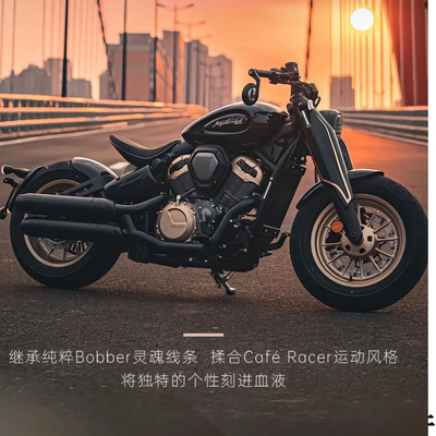 奔达拿破仑450复古太子摩托车