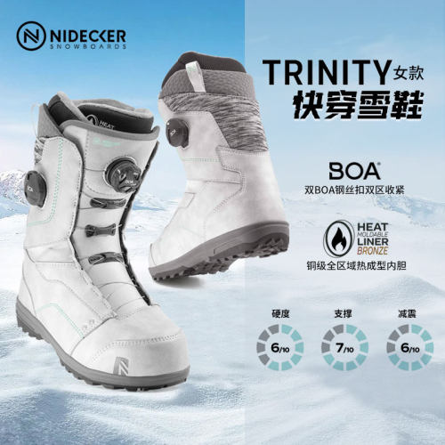 NideckerTrinity女款单板鞋