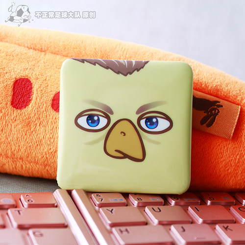 不正常队长原创 阿宽徽章吧唧皇马克罗斯周边毛绒马口铁卡通动漫