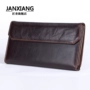 Craftsmans hand bag new long bag bag card set card bag hoang dã ví mới gói mới - Hộp đựng thẻ ví tiền nữ nhỏ