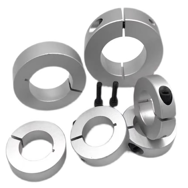 替铝合金固定环带键槽开口型SCSKS PSCSKS10 12 15 16 20 25 30