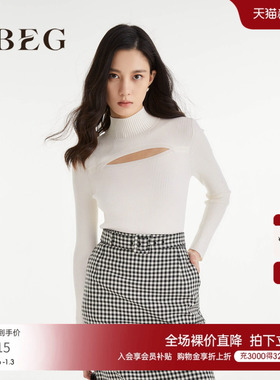 OBEG欧碧倩时尚简洁毛衫10463076