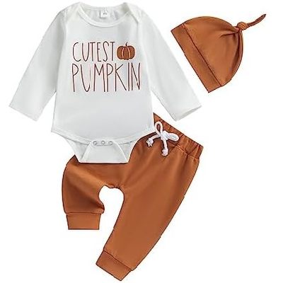 Kayotuas Newborn Baby Boy Girl Clothes Cute Romper Bodysuit