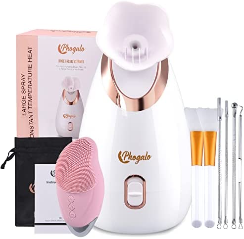 Phogalo Facial Steamer Nano Ionic Face Steamer For Deep Cle