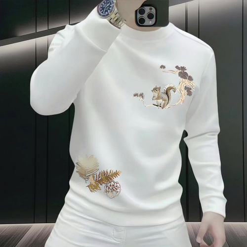 潮牌卫衣男款秋冬帅气长袖男高级