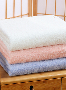 hayashi 日本进口今治大浴巾纯棉柔软成人男女家用洗澡全棉大毛巾