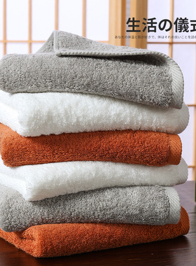 hayashi日本进口今治毛巾纯棉洗脸家用成人吸水速干轻薄男女面巾