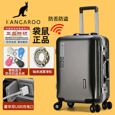 商务万向轮26寸旅行箱