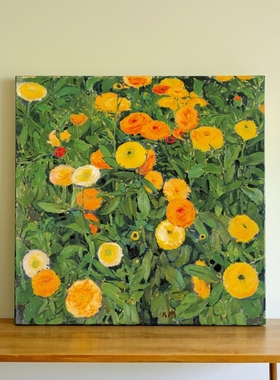 家居海报 金盏花 科罗曼·莫塞尔 Koloman Moser北欧小众装饰画RQ