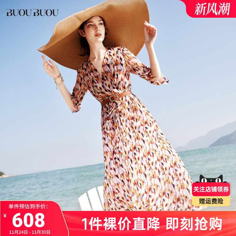 BuouBuou连衣裙商场同款