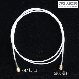 1米镀银时钟线 SMA 双公头 JOSAUDIO BNC 连接线