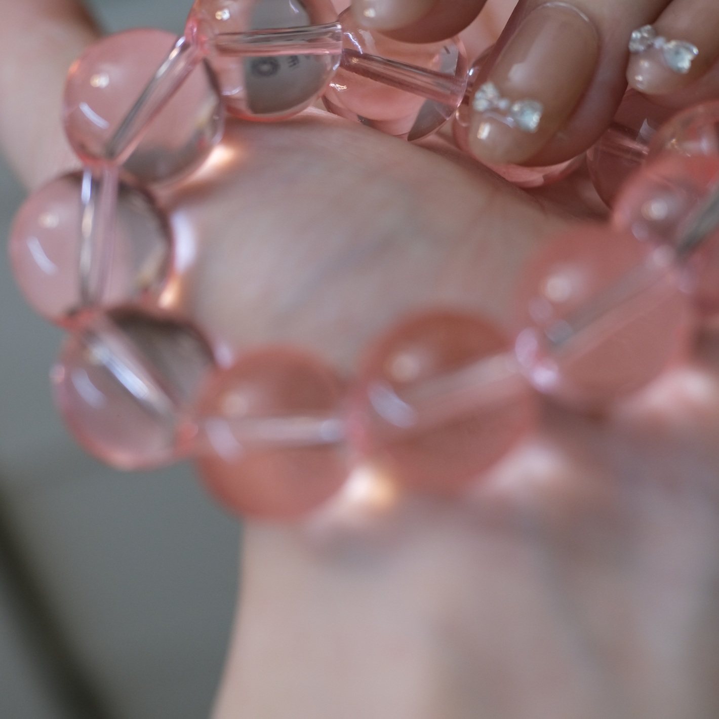 「仿深粉水晶」水晶平替之16mm琉璃散珠手链手工diy饰品手链手捻,玩具/童车/益智/积木/模型,手工串珠/穿珠/首饰编织,淘宝优惠券,粉丝福利购,淘宝优惠卷