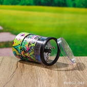 Grinde 研磨器Electric 跨境新款 电动磨烟器塑料链条带亮灯便携式