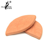 OLDFOX老狐狸陶土保湿 专用工具 片叶子型烟斗配件加湿片烟斗丝保湿