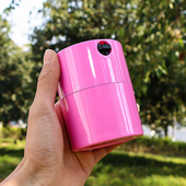 跨境新款 Grinder储存研磨二合一 75mm四层塑料碎烟草储物罐磨烟器