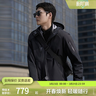 男女户外露营轻薄羽绒服防风保暖 波司登奥莱秋季 冲锋衣鹅绒服