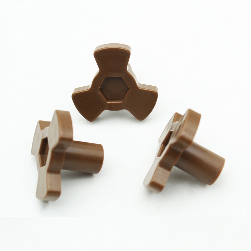 适用格兰仕微波炉配件大全玻璃转盘支架梅花转芯转轴Y形托盘底座