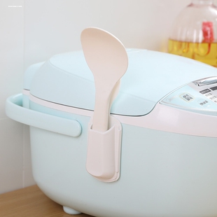 电饭煲专用饭勺收纳架厨房壁挂电饭煲饭铲置物架不粘米饭勺子