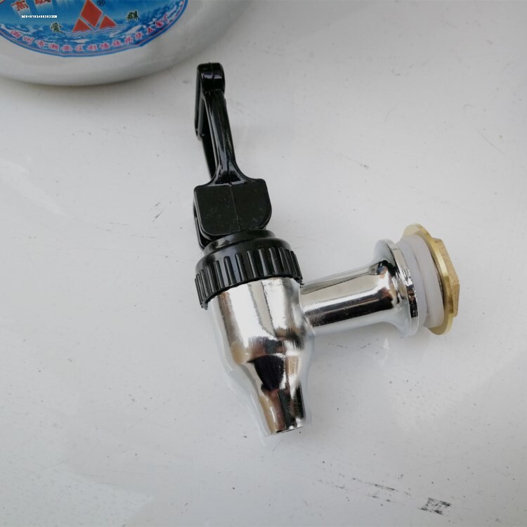 电热单层开水桶保温桶水龙头热水桶水嘴配件烧水桶4分按压式龙头