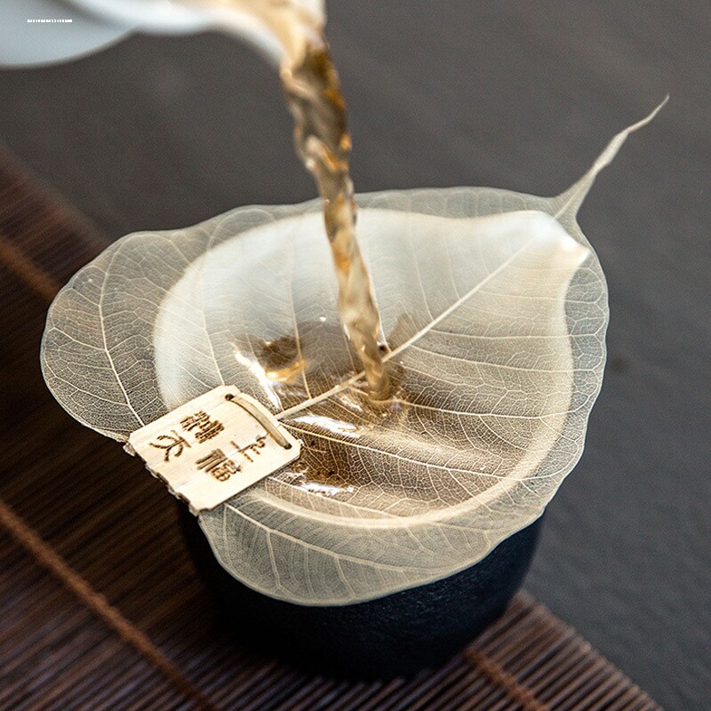 树叶茶滤菩提叶茶漏创意泡茶滤茶器茶叶过滤器茶具配件茶隔过滤网