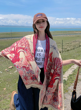 诗孚春秋冬印花时尚百搭女