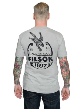 FILSON LIGHTWEIGHT OUTFITTER GRAPHIC休闲日常轻量棉短袖T恤男