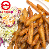 山东日冷日式 炸牛蒡条居酒屋日料店小食速冻产品600g 袋