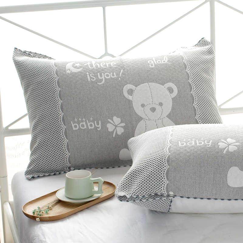 卡帝缦枕巾按扣可固定纯棉成人单人全棉高档欧式情侣枕头巾枕套