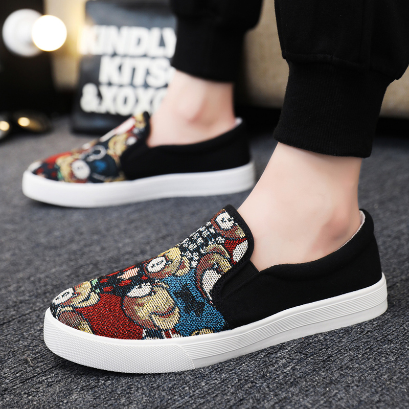 秋季帆布鞋男新款老北京布鞋