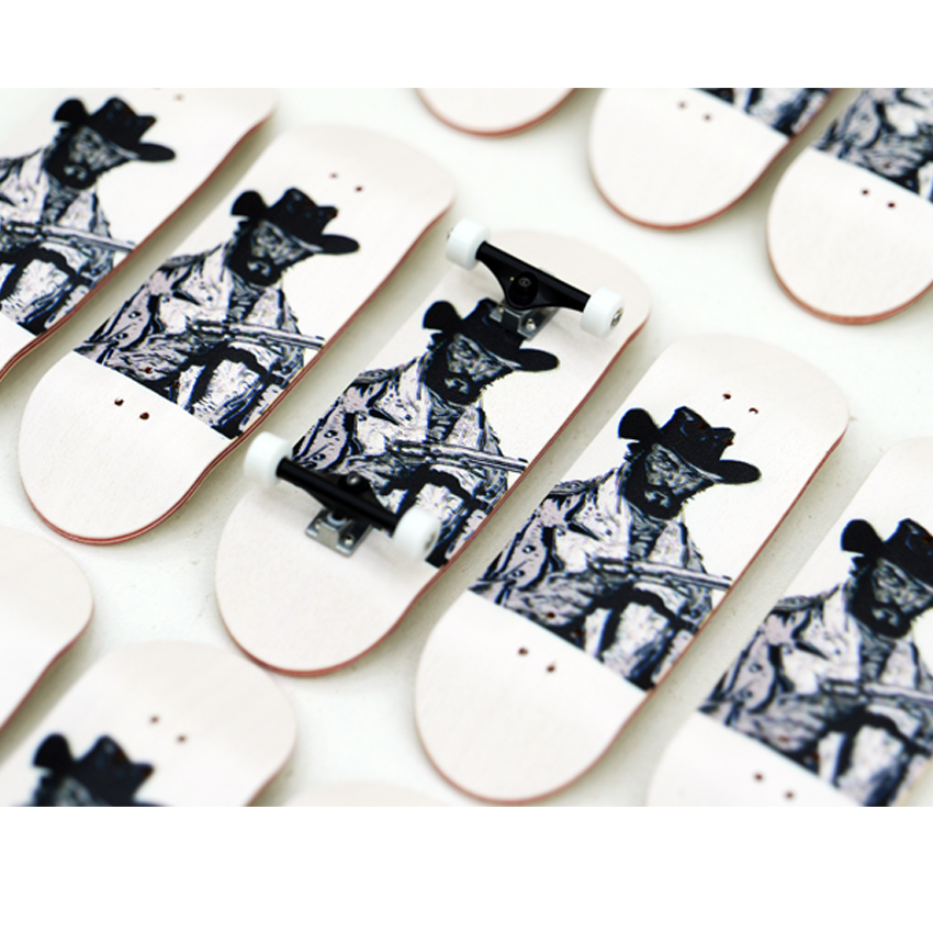 DTZERO专业手指滑板套装加拿大枫木装新手入门首选礼物西部牛仔