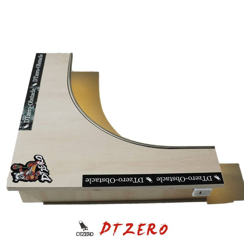 dtzero专业手指滑板道具大半弧灯带钢管box氛围感拉满