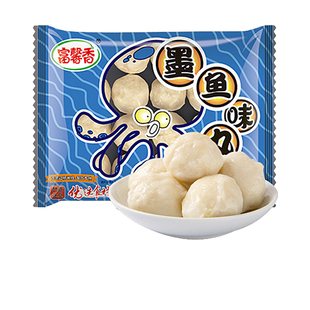 富馨香墨鱼味丸400g花枝肉丸潮汕花枝丸火锅关东煮麻辣烫富邦