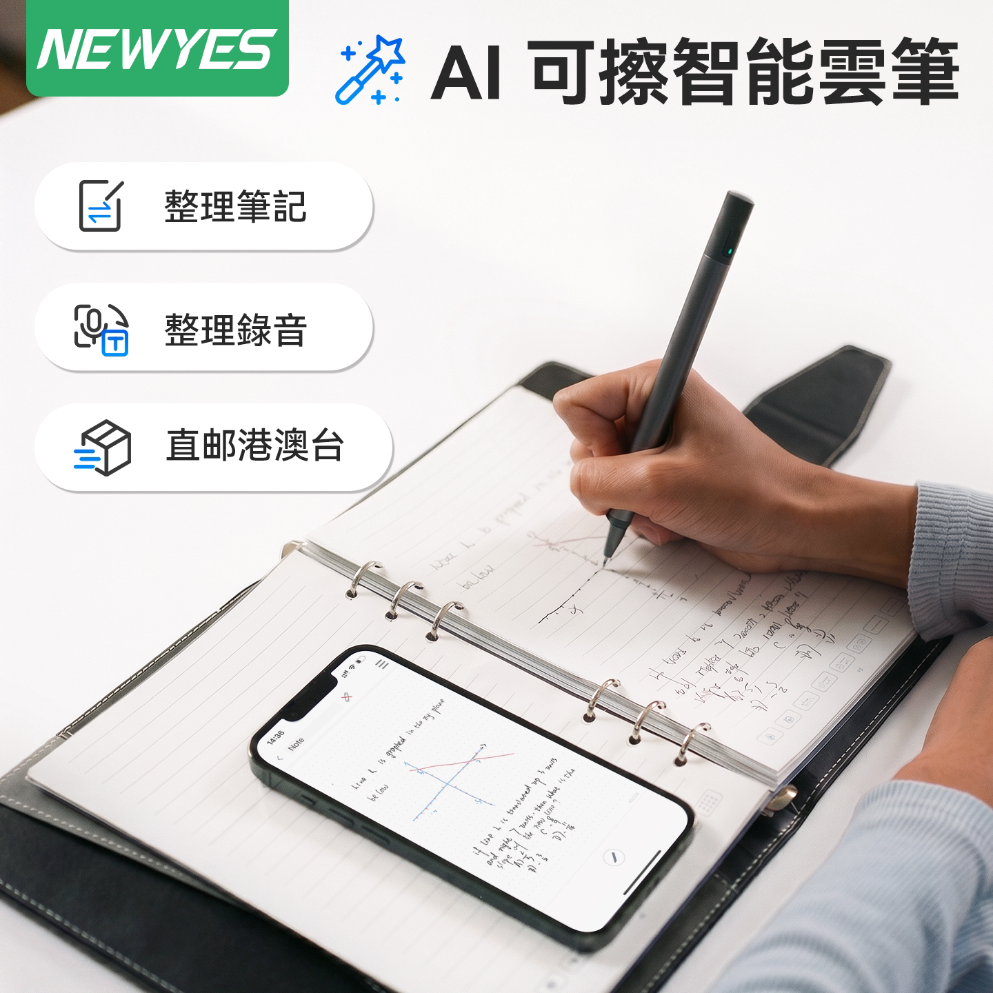 NEWYES可擦写电子笔记本图片