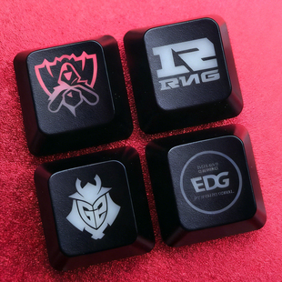 LCK K1透光电竞 发光LPL 键帽LOL英雄联盟战队图标LOGO定制个性