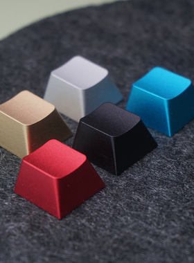 【金属键帽】铝合金DIY原厂高度ESC通用黑红银机械键盘个性键帽