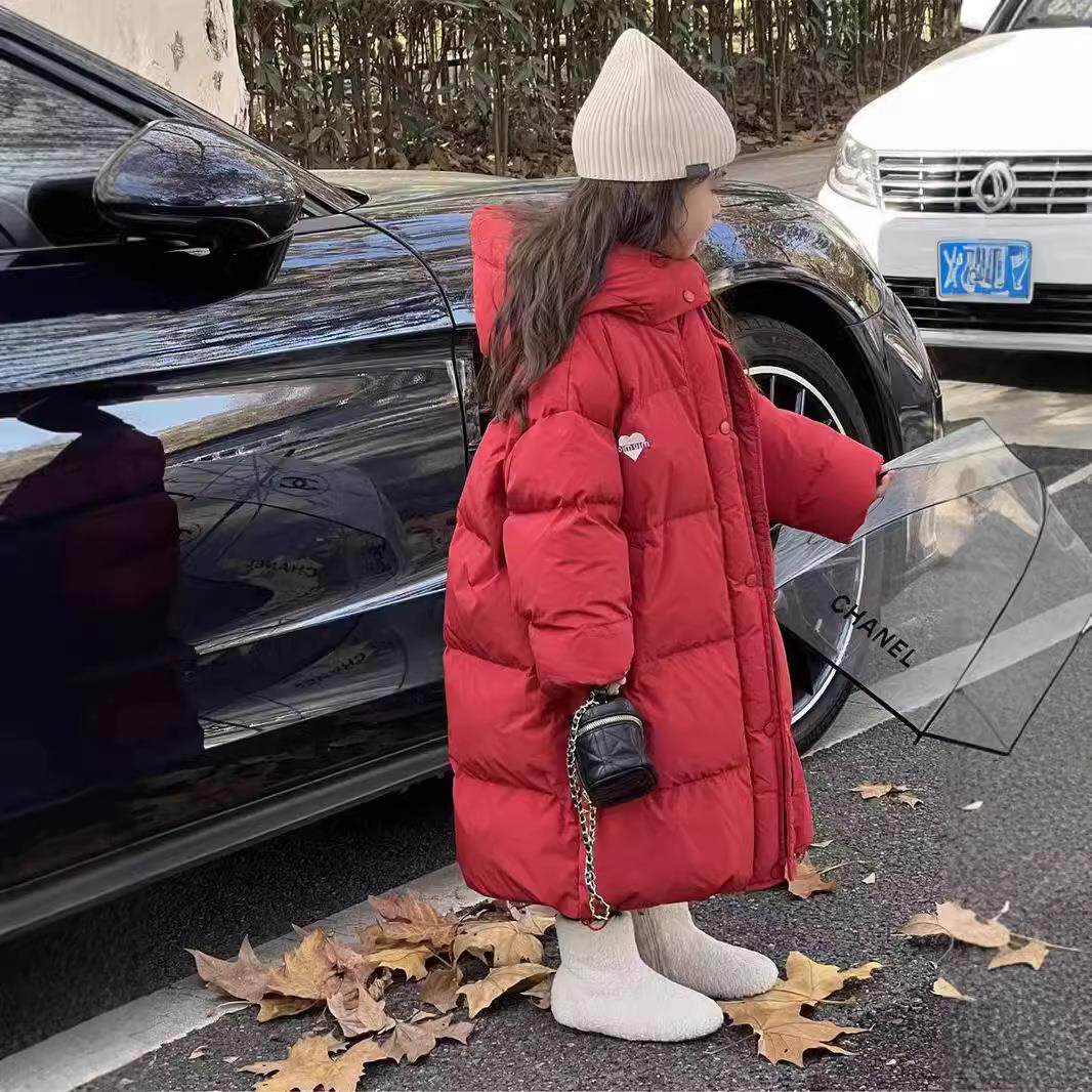 韩系童装2025冬季新款男女童棉袄/棉服