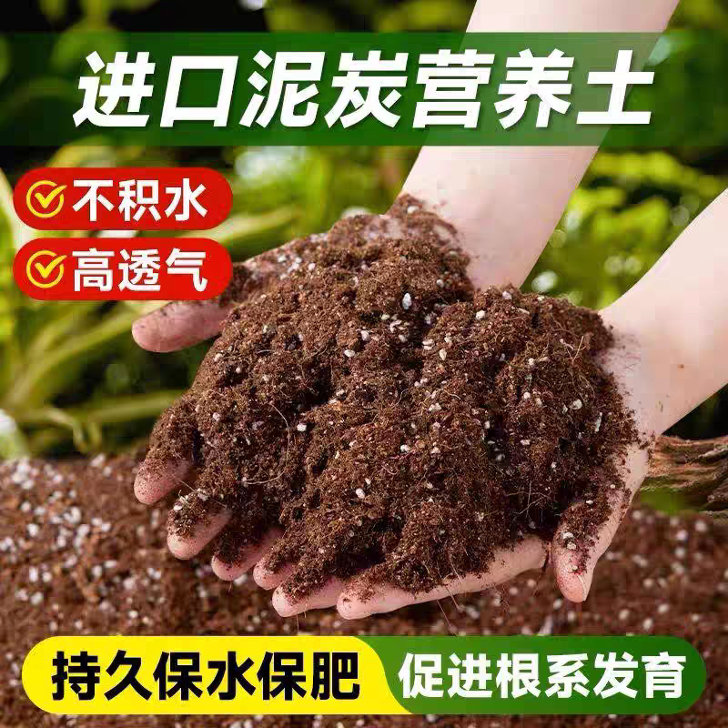 养花泥炭营养土疏松透气