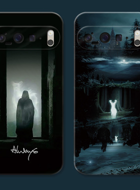 斯内普神鹿适用谷歌Pixel10手机壳9pro/8/7/6A个性XL哈利波特创意简约女款耐脏软壳