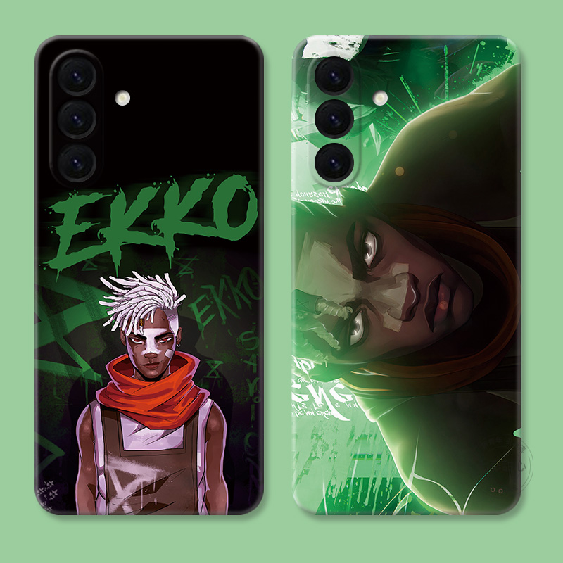 潮男艾克适用三星A56手机壳A73A72A71A70A55A54A53A52A36A35A34A33A26a25双城之战男生英雄联盟个性创意女款