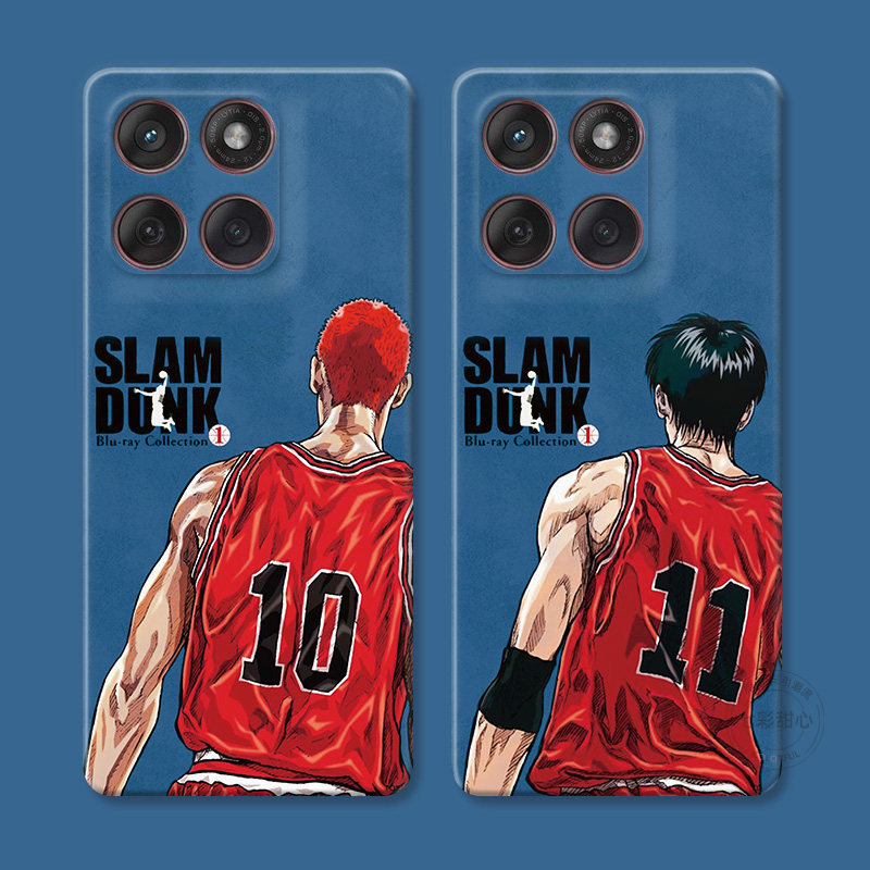 灌篮高手适用摩托罗拉edge60pro手机壳50/40/S30/G86G85G84G75G56G55G54个性潮流男生樱木花道流川枫女款软