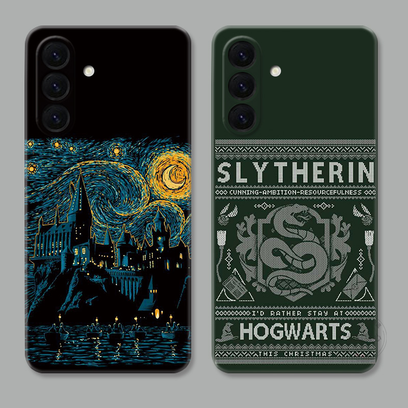 斯莱特林适用三星A56手机壳A73A72A71A70A55A54A53A52A36A35A34A33A26a25哈利波特个性创意男生简约女款软